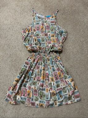 Tori Richard Disney Multicolor Tiki Print Mini Dress NWT **See Description**